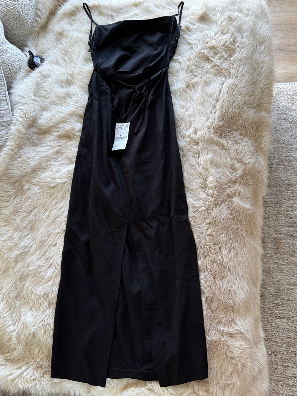 New with tags Stradivarius dress black backless